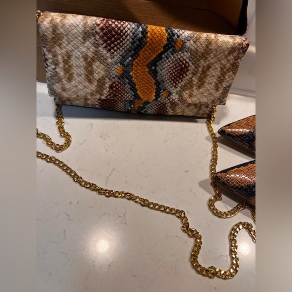 Steve Madden snakeskin vala pump & be sublime bag - Picture 3 of 12